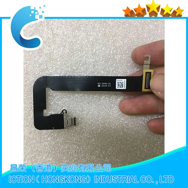 Оригинальный Новый A1534 DC-IN питания Jack кабель для Apple Macbook Pro 13 &quotRetina 821-00828-A 821-00482-A 2016