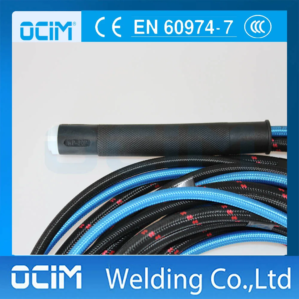 

WP 20P SR20P Water Cooled TIG Welding Torch 8M G3/8-19 Connector