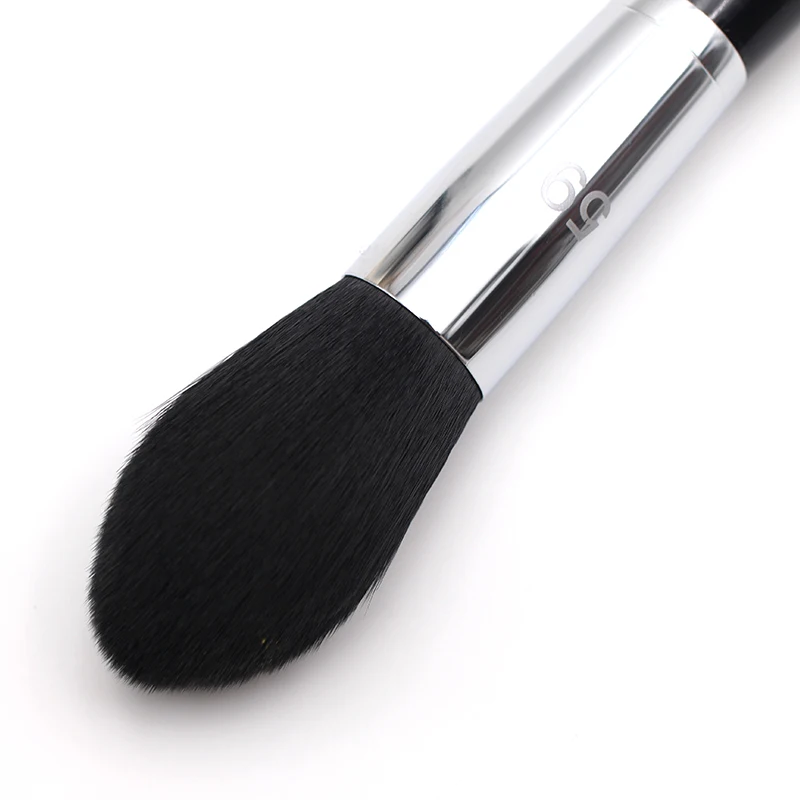 Профессиональная черная длинная деревянная ручка синтетическое Шелковистое