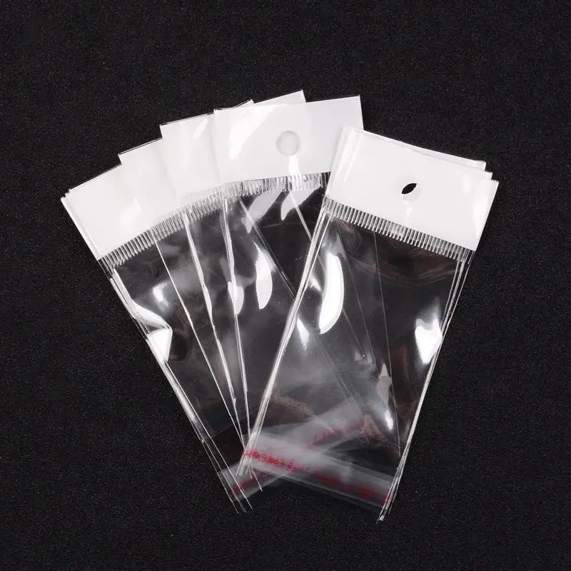 

2000pcs Clear OPP Plastic Self Adhesive Seal Cellophane Bags Gifts Bag & Pouch for Jewelry Packaging Wholesale 10x4cm