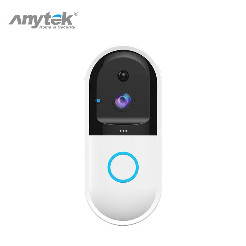 Doorbell Only Мини умный видео-глазок дверной звонок беспроводной домашний электронный дверной Звонок камера с видеозвоном PIR сигнализация Обнаружение бесплатное Облачное хранилище - Цвет: Doorbell Only