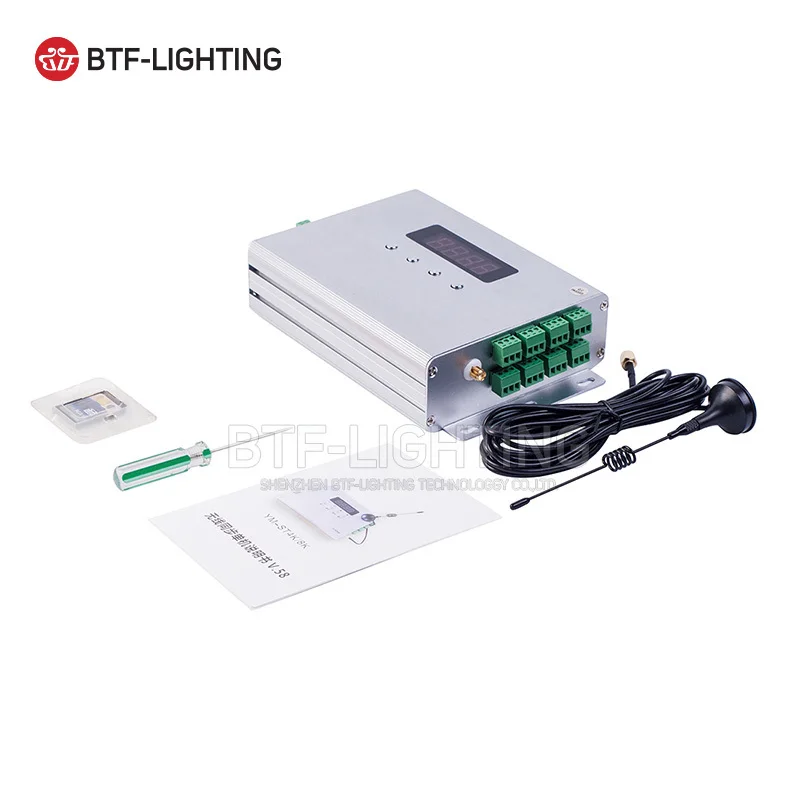 Светодиодная программа 4/8 Одиночная автономная система управления Беспроводная