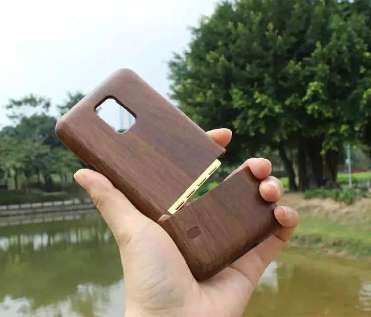 Real Natural Wood Bamboo Phone Case for Samsung Galaxy S5 mini Removable Back Cover Free Shipping |