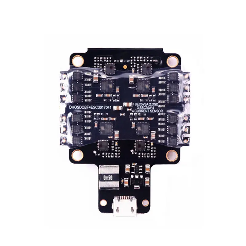 Racerstar StarF4S 30A Blheli_S Dshot 4 в 1 ESC AIO F4 OSD игровые джойстики w/BEC ток Сенсор