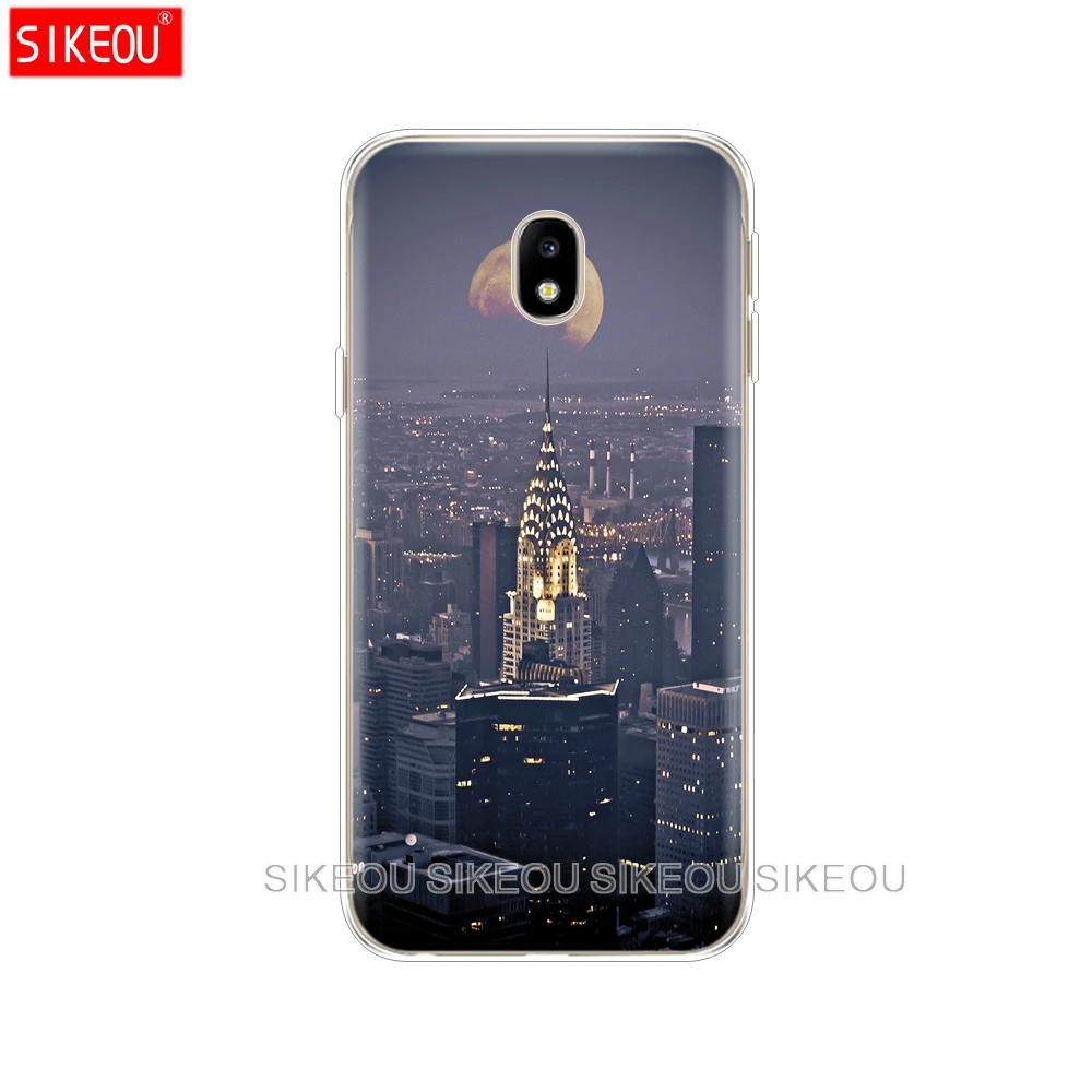 Силиконовый чехол для телефона Samsung Galaxy J3 J5 J7 2017 J330 J530 J730 PRO j2 2018 New York City|Бамперы| |