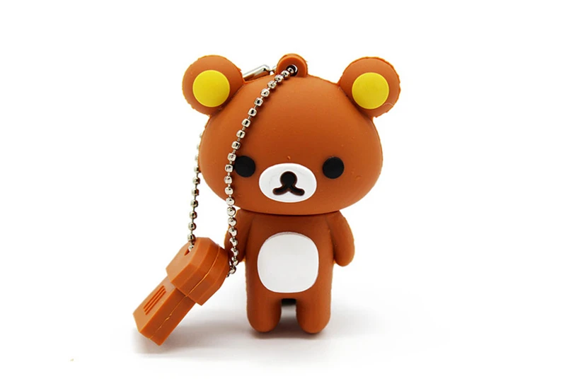 USB 3,0 милый флеш-накопитель Rilakkuma Bear style 16GB 32GB 64G 128G 256GB USB флеш-накопитель карта памяти U диск флешка