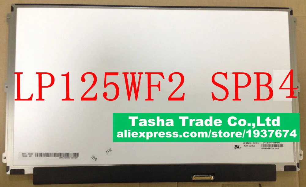 

FOR HP Elitebook 820 G2 LP125WF2 SPB4 IPS FHD Full-HD LP125WF2-SPB4 Laptop LCD Screen Matrix eDP 30Pin 1920*1080