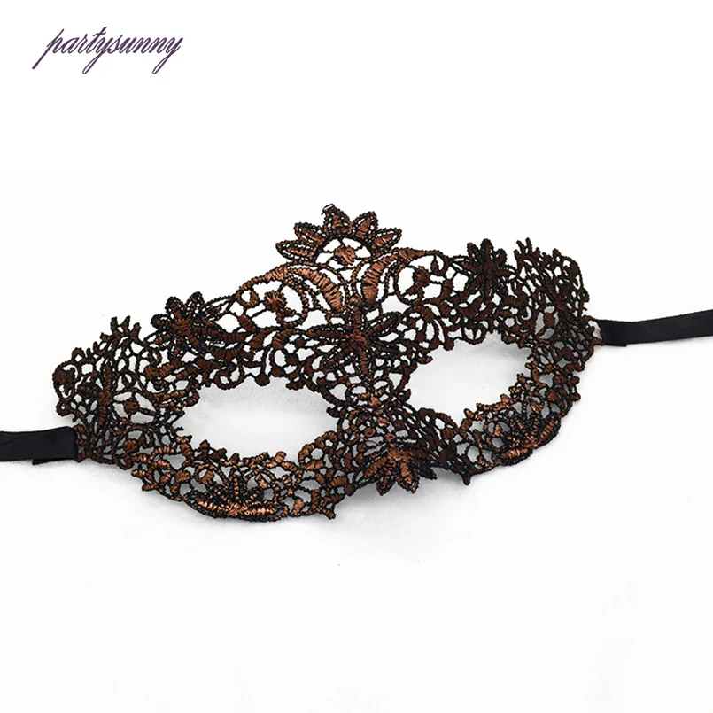 PF кружева маска для маскарада Хэллоуин сексуальный Женские маски глаз