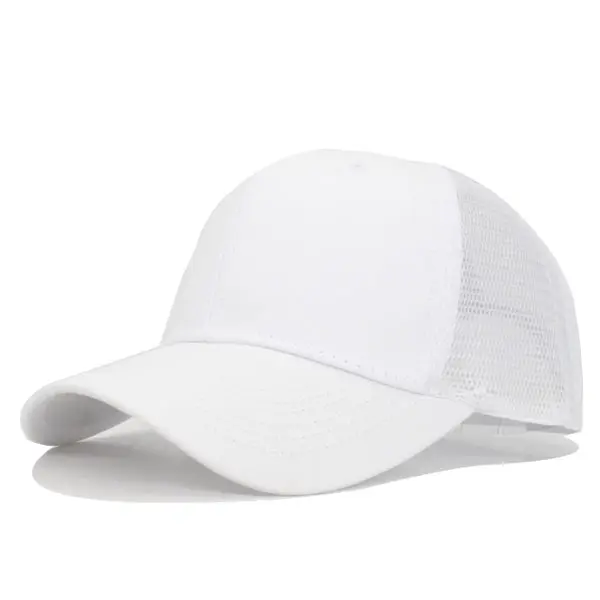 white Модная бейсбольная кепка AETRUE, Мужская бейсболка, s сетчатая Кепка, женские кепки для мужчин, Casquette Gorras, однотонная бейсболка в стиле хип-хоп, папа, Кепка - Цвет: white