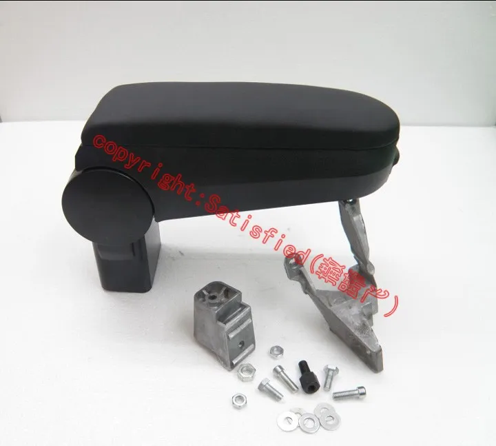 Черный подлокотник из искусственной кожи для VW Jetta MK4 Bora Golf 1999 2004|armrest leather|armrest