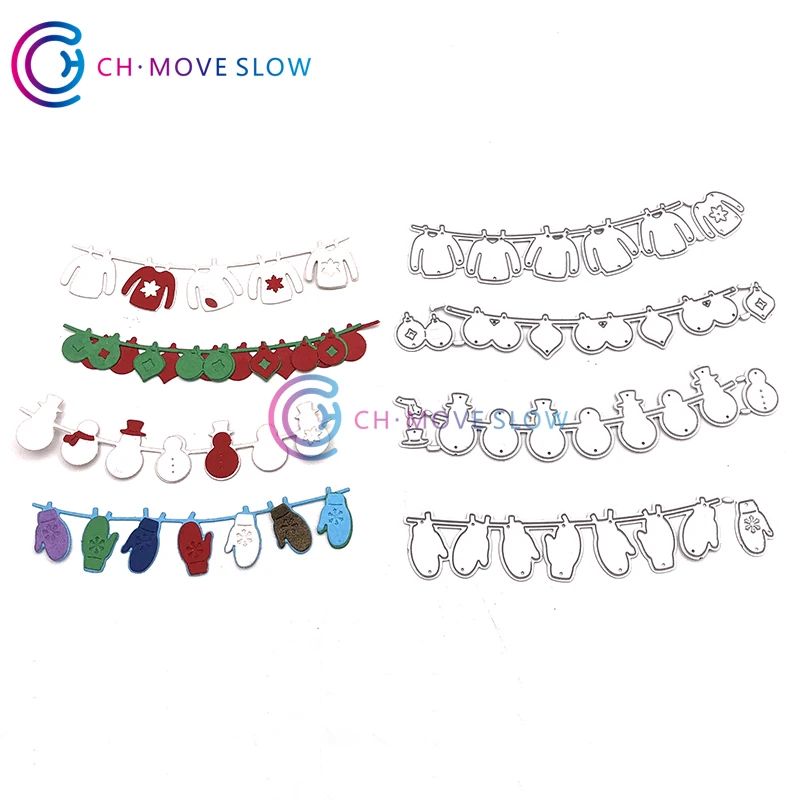 CH ткани металлический Трафаретный вырубной штамп для Скрапбукинг украшение