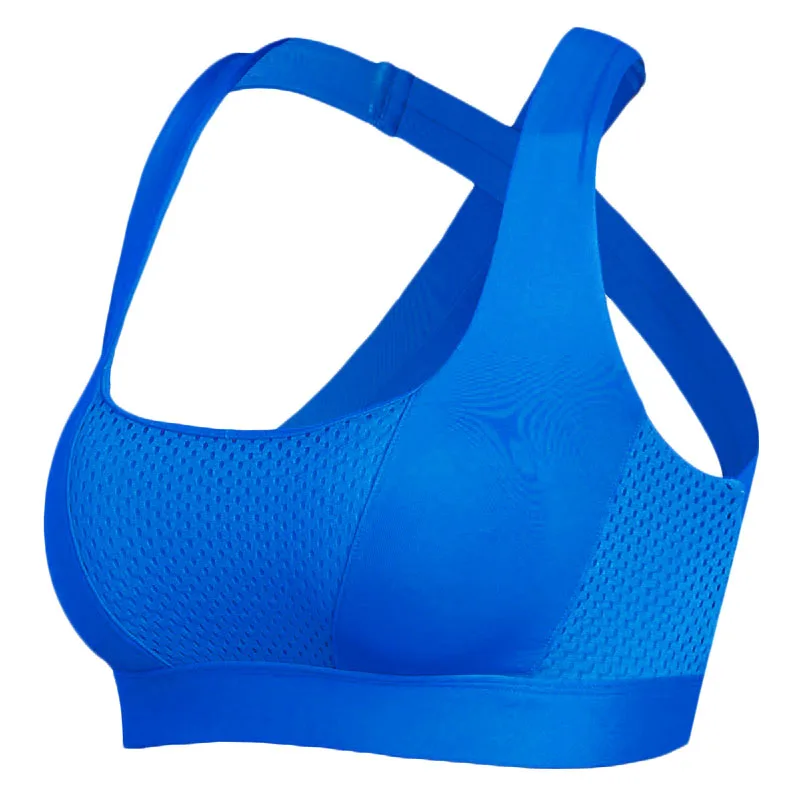 classic blue SEXYWG, топ для йоги, профессиональный спортивный бюстгальтер для женщин, Спортивная майка с перекрестной спинкой для фитнеса, плотный ударопрочный бюстгальтер с эффектом пуш-ап, майка для бега в спортзале - Цвет: classic blue