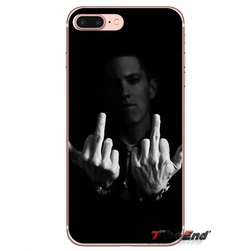 Мягкий чехол для Huawei Honor 4C 5X 5C 6X Mate 7 8 9 Y3 Y5 Y6 II 2 Pro G7 G8 P7 P8 P9 Lite 2017 Super Rap Singer Star Eminem Music |