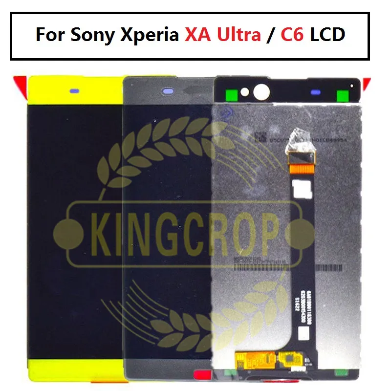 ЖК-дисплей 6 0 дюйма для SONY Xperia C6 XA Ultra сменный сенсорный экран с дигитайзером в