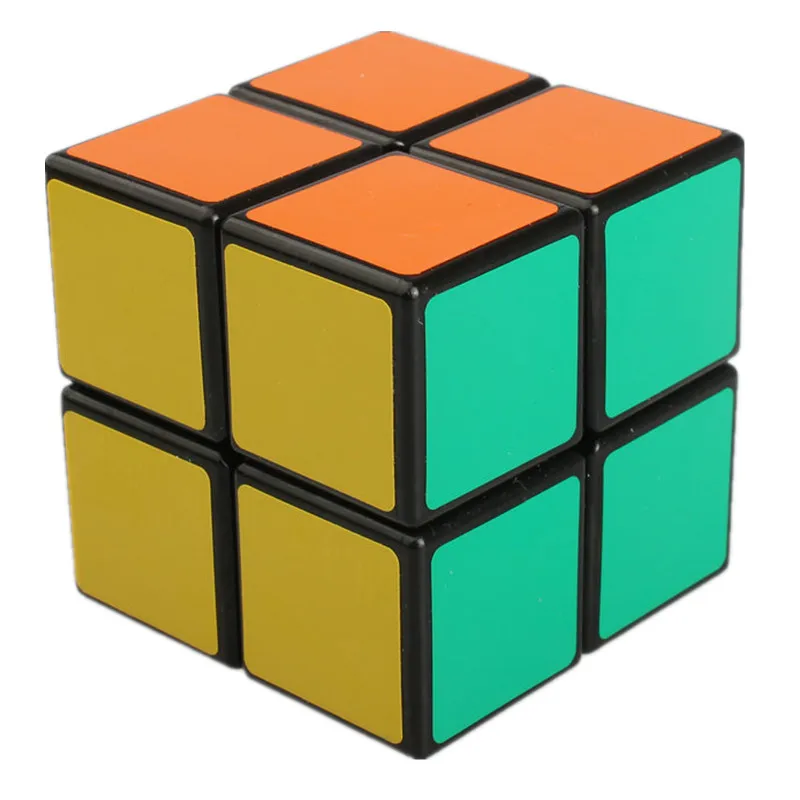ShengShou 2 слойный высококачественный магический куб профессиональные 2x2 кубики Magico
