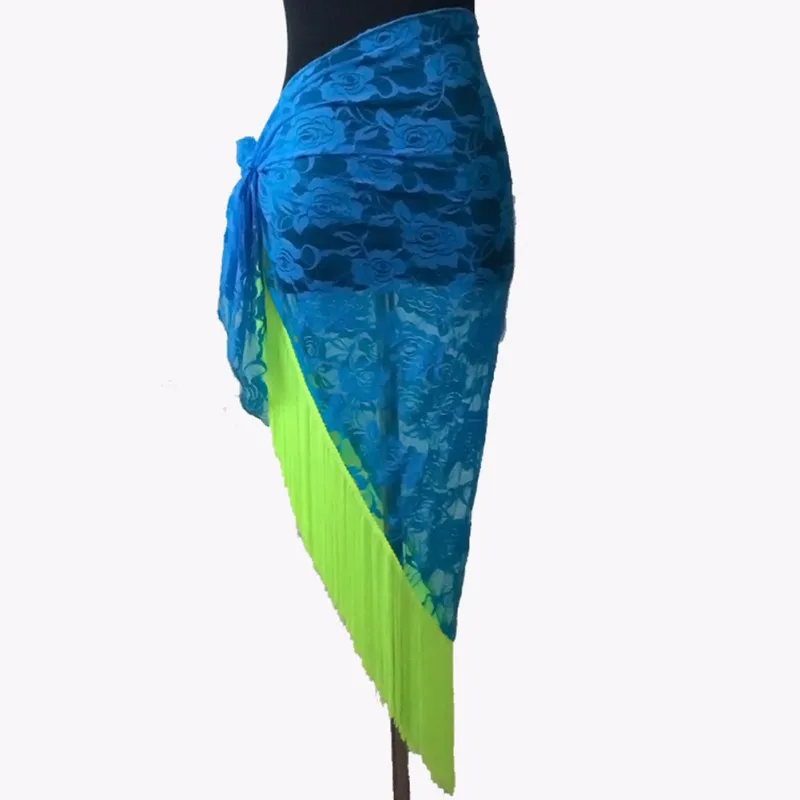 *Women Belly Dance Dancing Triangular Shawl Wrap Hip Scarf Dancewear Costume Bellydance Skirt Clothes Women H | Тематическая одежда