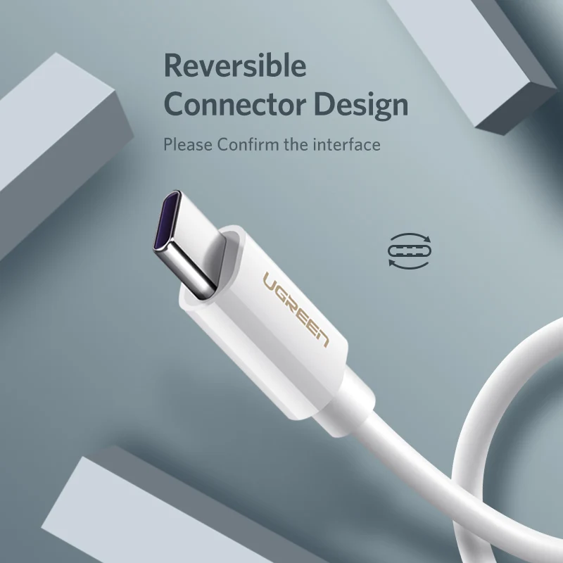 Ugreen 5A USB Type C кабель быстрое зарядное устройство данных Supercharge для Huawei Mate 30 20 P30 P20