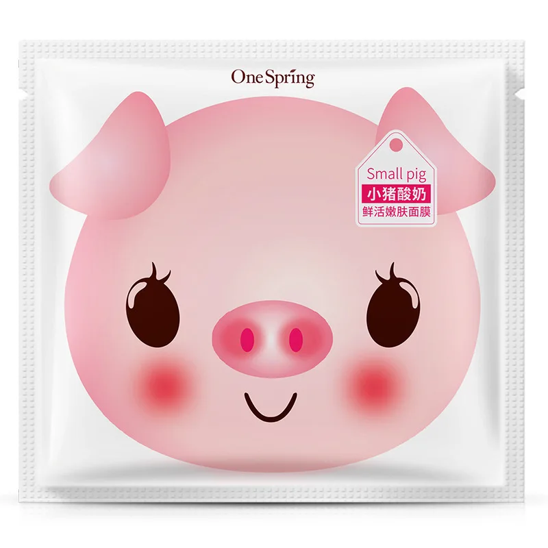 1 шт. OneSpring Piggy йогурт маска для лица увлажняющая отбеливающая против морщин