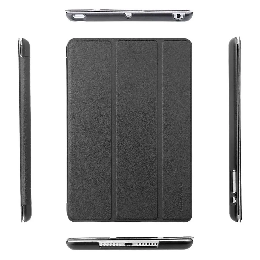 Чехол Easyacc для iPad mini 1 2 3 трехскладной умный цветной Ультратонкий Прозрачный чехол
