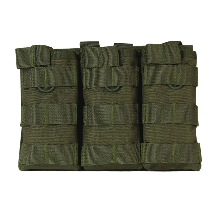 Тактическая Сумка MOLLE с тройным открытым верхом для магазинов быстрый AK AR M4 FAMAS Mag