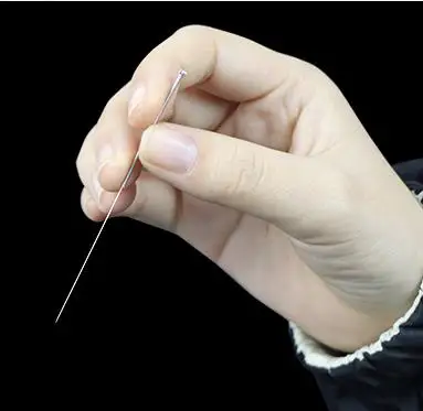 Ручка 100 шт. в иглоукалывающейся игле с кольцом одноразовое использование игла