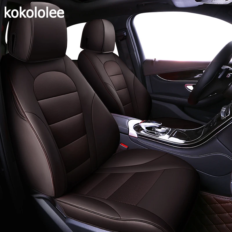 Kokololee чехол на автомобильное сиденье из натуральной кожи под заказ для BMW x1 x2 x3 x4 x5