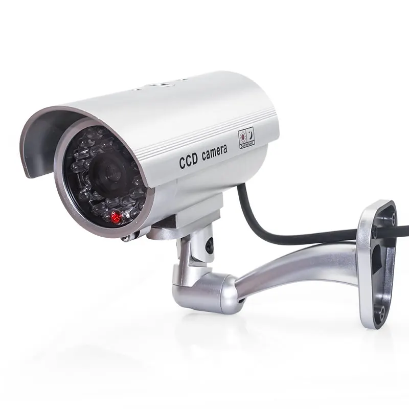 Наружная крытая Водонепроницаемая поддельная пуля камера светодиодная