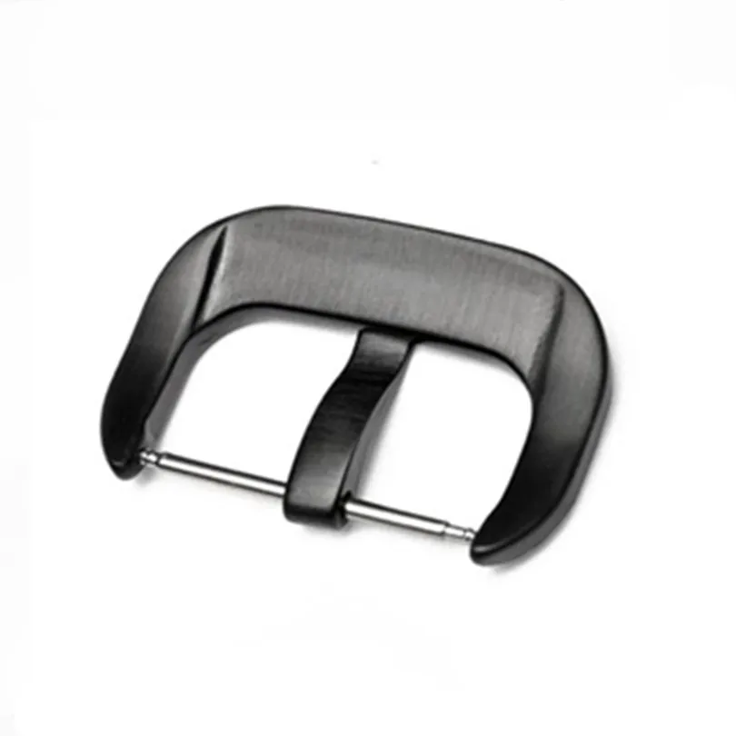 

24mm Stainless Steel Black Silver Watch Seven Watch Band Buckle Clasp Tang Buckle For Friday With Tool