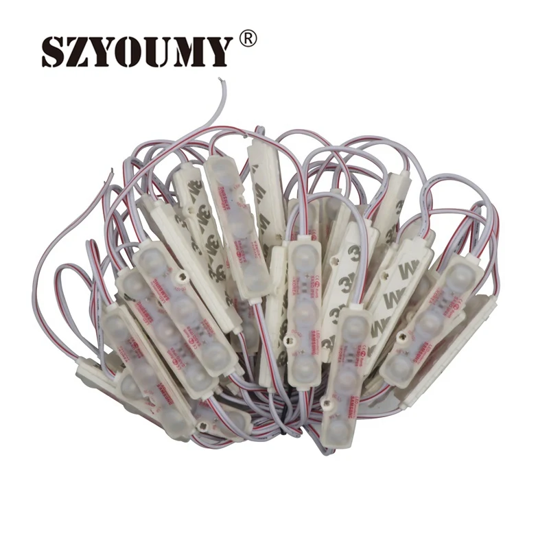 SZYOUMY Ultrasonic Welding Injection Led Module 5730 SMD IP68 With Len High BrightLed New Design 2000pcs | Лампы и освещение