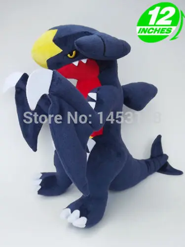 Новинка! Новинка плюшевая мягкая игрушечная кукла Garchomp Carchacrok Knakrack высота 12