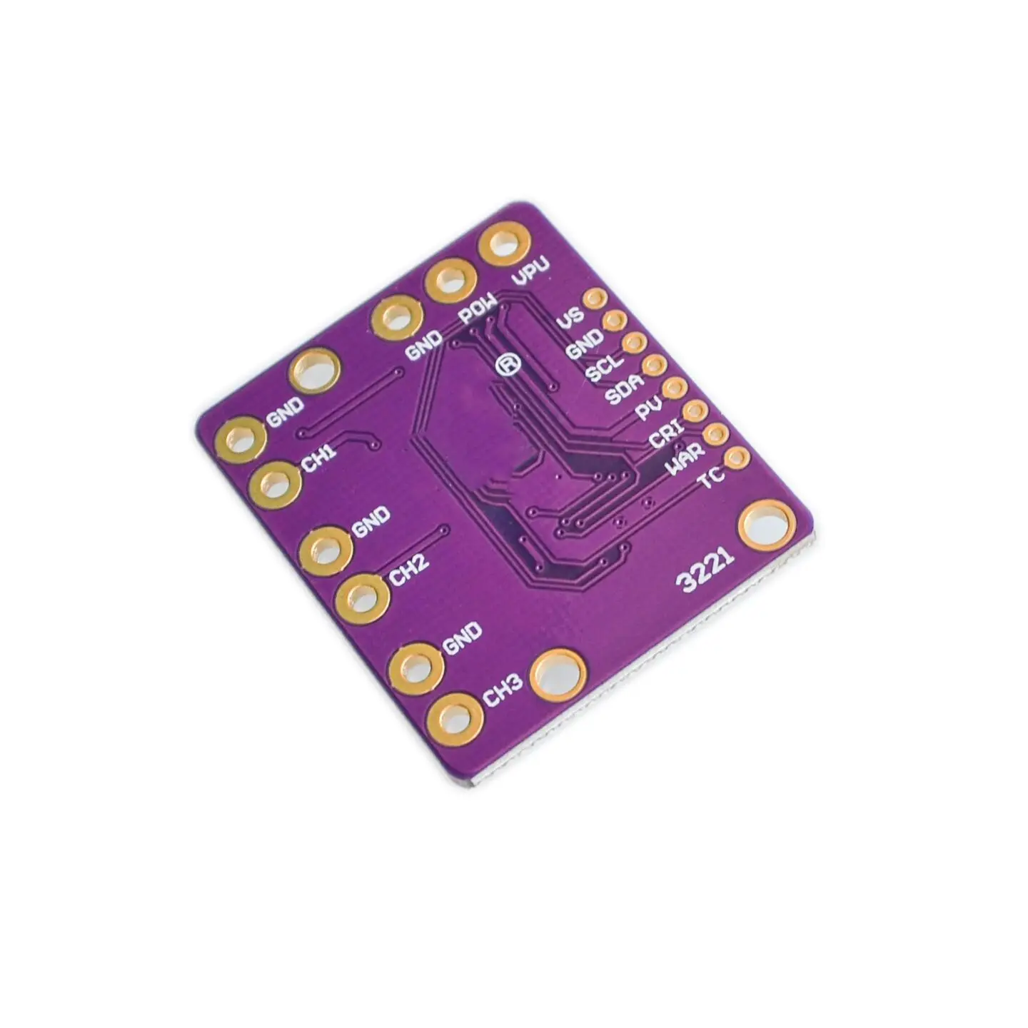 I2C SMBUS INA3221 Triple-Channel Shunt Current Power Supply Voltage Monitor Sensor Board Module Replace INA219 With Pins | Электронные