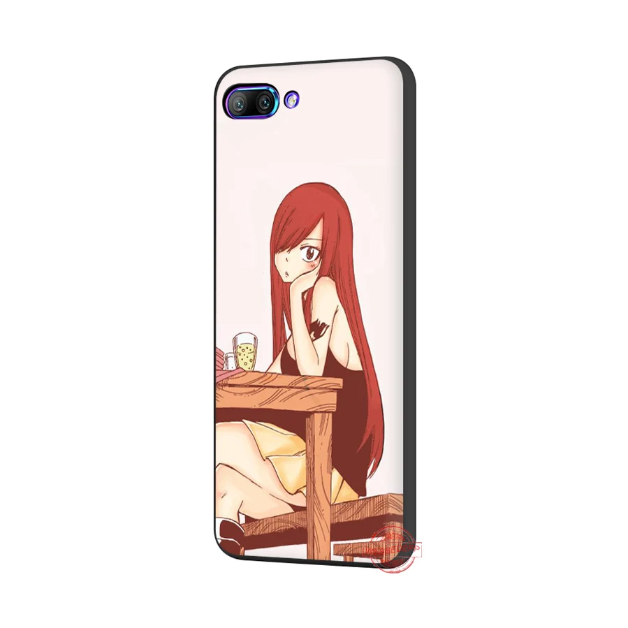 Мягкий чехол WEBBEDEPP Erza Scarlet Fairy Tail для Huawei P8 P9 P10 P20 P30 Lite Pro 2017 2018 2019 | Мобильные