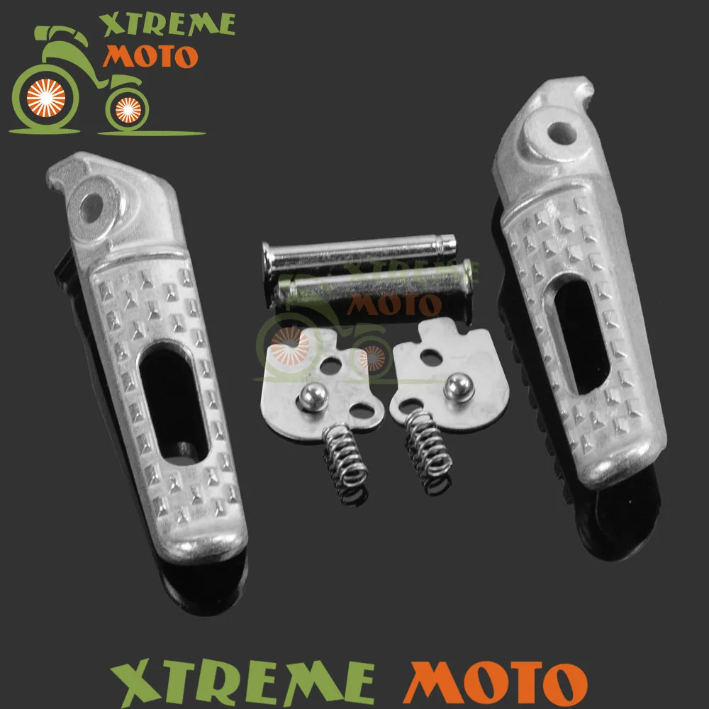 Алюминиевые Подножки для мотоцикла заднего пассажира подножки педали и