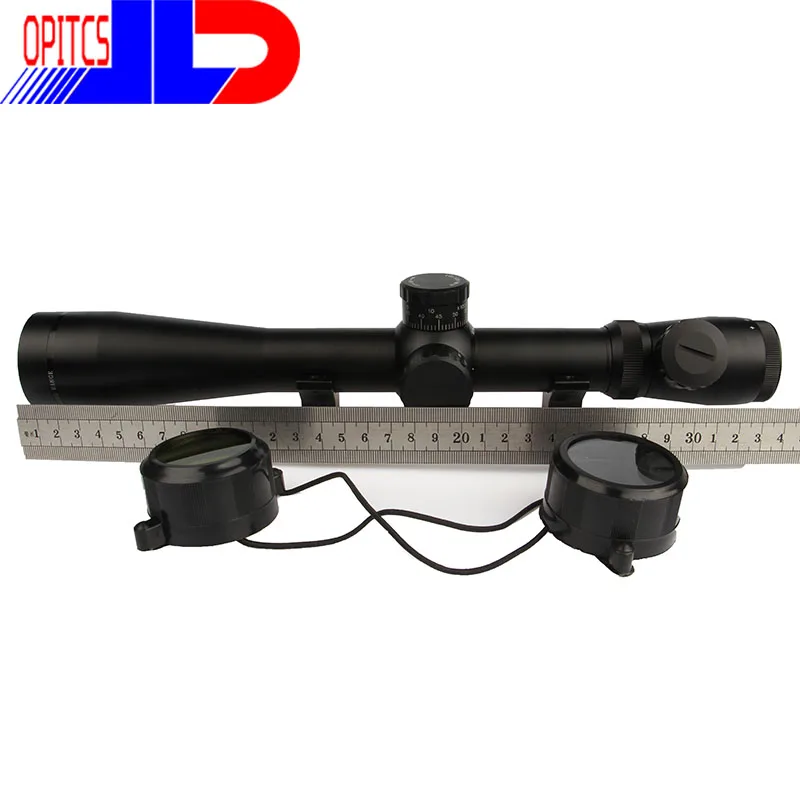 Hunting 3.5-10x40E Rifle Scope Red Illuminated Riflescope for11 level controls Free 20MM/11MM Mount shipping | Спорт и развлечения