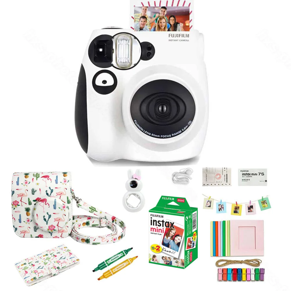 Fujifilm Instax Mini 7s набор мгновенных пленочных камер и аксессуаров включая мини-пленку