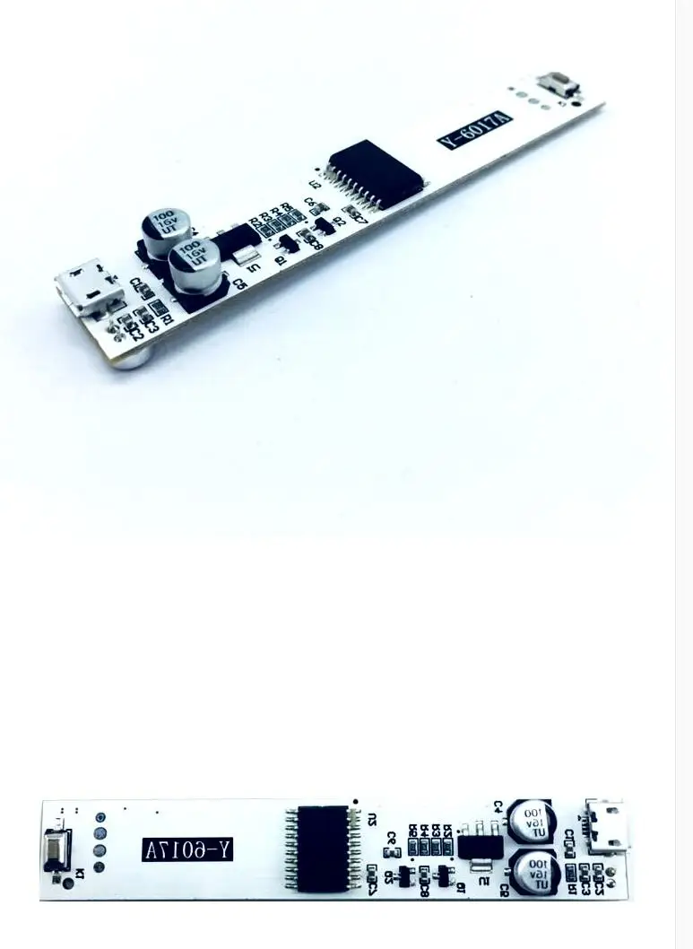 2*17 светодиодный USB Мини Голосовое управление аудио музыка спектральное