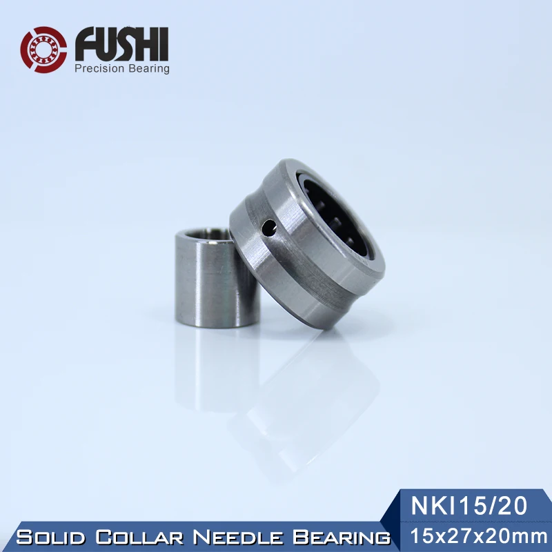 Подшипник NKI15/20 15x27x20 мм (5 шт.) игольчатые роликовые подшипники с твердым ошейником
