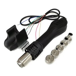 Паяльная станция для горячего воздуха, подставка для ручки фена, сопла, инструменты для самостоятельной сварки для пайки 858 8858 858D 898D 878 8586 878A