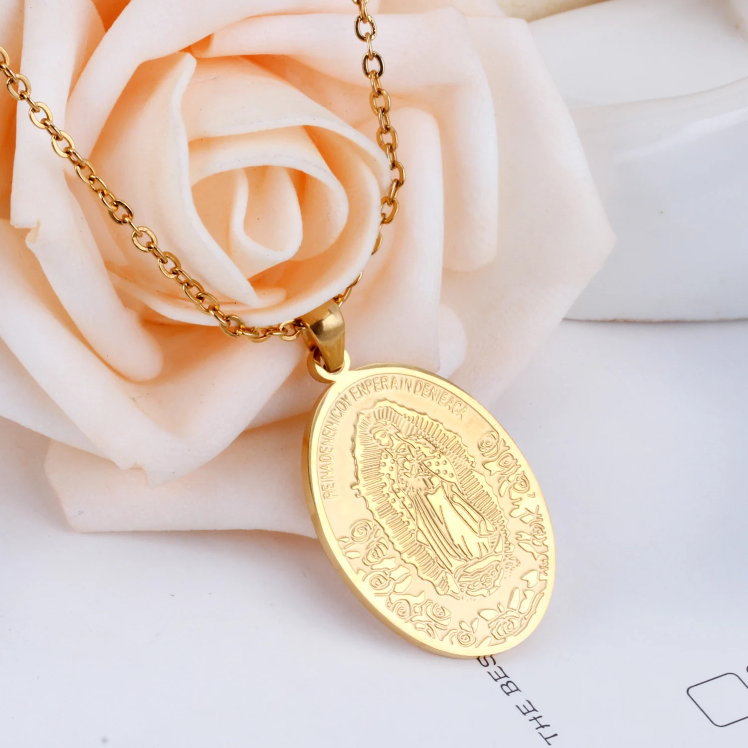 LUXUKISSLIDS колье из нержавеющей стали ожерелье для мужчин/женщин звено цепи Ожерелье