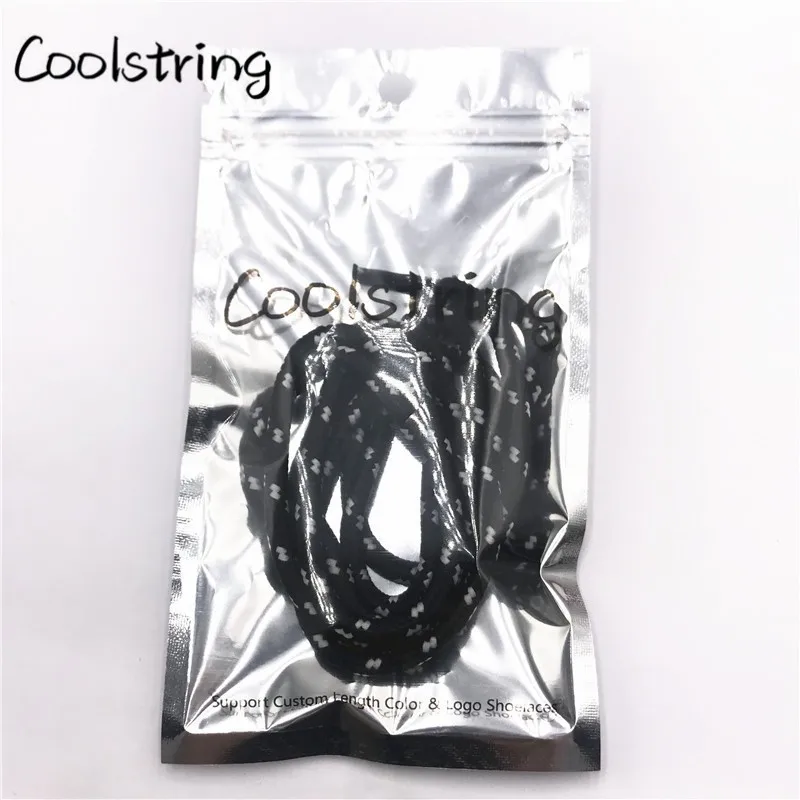 Coolstring 0,45 см уличные унисекс повседневные круглые полосатые спортивные шнурки с точками шнурки для Dorky Dad обувь шнурки