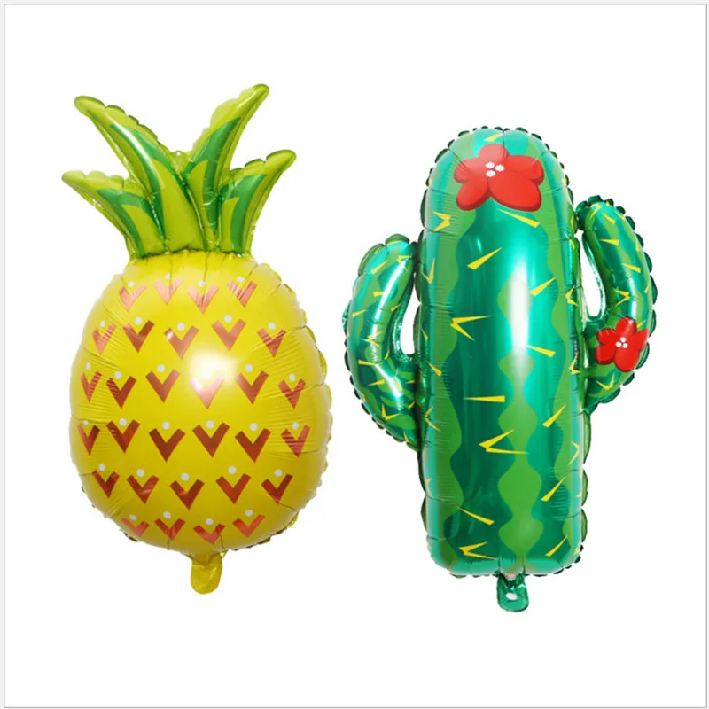 1 шт. алюминиевый Фольга воздушный шар в форме фрукта ананас арбуз клубника