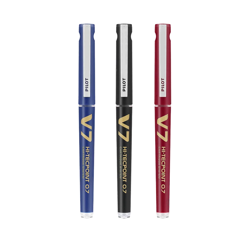 

5PCS Japan PILOT BXC-V7-BGD Direct-fluid-roller Pen 0.7mm Gel Pen Signing Pen Stable Writing