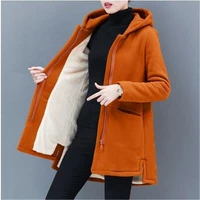 parker ms winter jacket new plus velvet cotton coat large size hooded coat women korea womens winter warm park