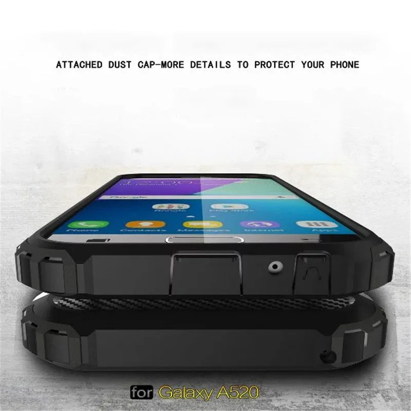 Micgita For Samsung SM-A320 Galaxy A3 2017 Case Armor Full Protector TPU PC ShockProof Cover Cases |
