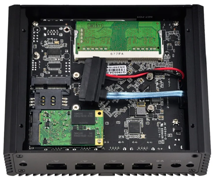 OEM Промышленный Мини ПК серверный компьютер Nano j1900 X86 мини настольный ПК брандмауэр безвентиляторный ПК 4 LAN HTPC ТВ коробка