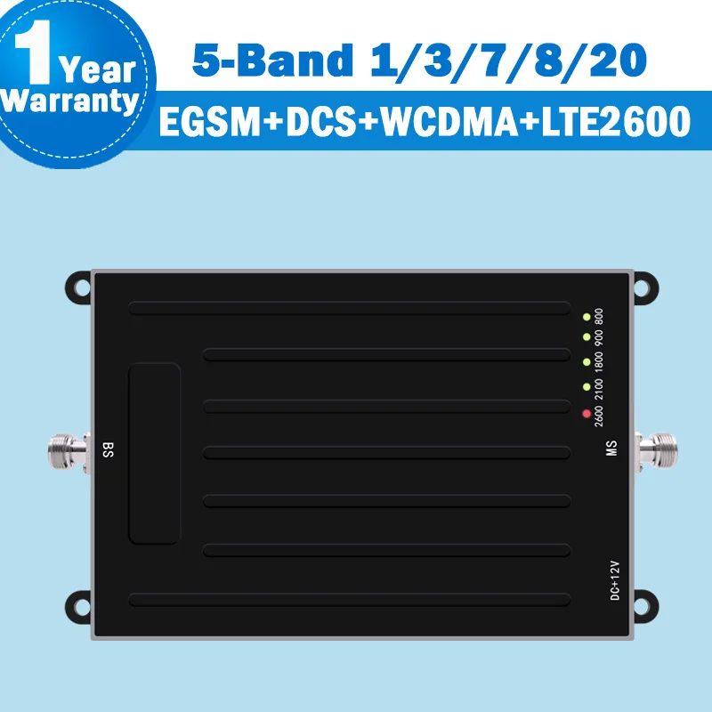 Lintratek Новый! EGSM 880 DCS 1800 3g ретранслятор WCDMA 4G LTE 2100 2600 группа 20 Multifold усилитель Европа