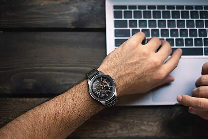 22 мм Galaxy watch 46 мм ремешок для samsung gear S3 Frontier band huawei watch GT Ремешок Браслет из натуральной кожи ремешок для часов S 3 46