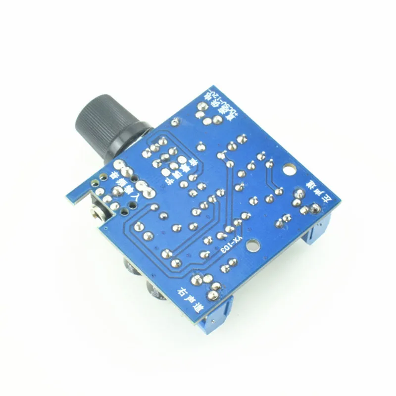 Lusya TDA2822 Одиночная мощность 5 В 12 в двухканальный мини усилитель мощности с