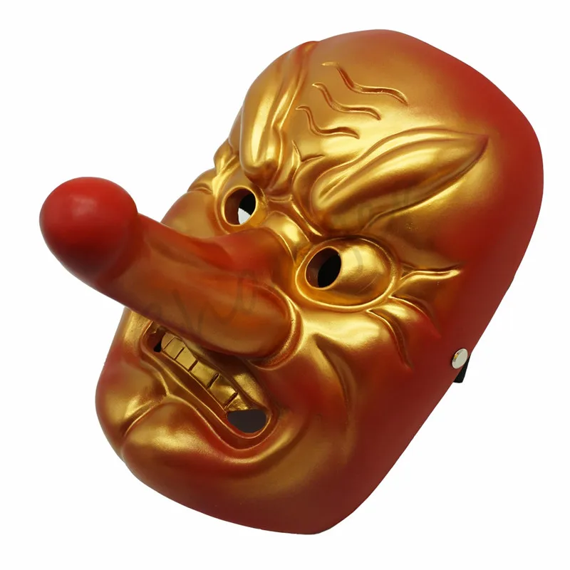 Noh Tengu смоляная маска японские небесные собаки маски Cospaly Костюм дом с