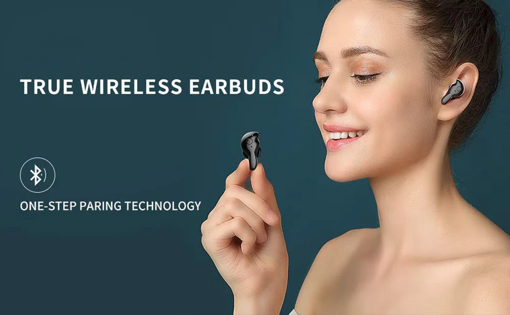 Mijiaer Bluetooth 5,0 СПЦ наушники Беспроводной с микрофоном мини наушники Спорт Беспроводной наушники с зарядки окно для Xiaomi iphone